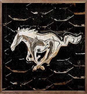 Old Ford Running Horse By Peter Horjus
